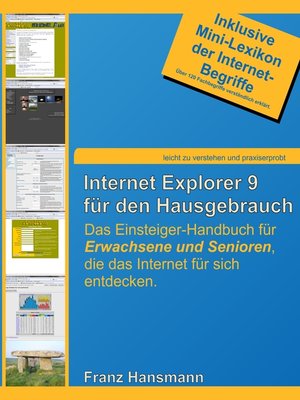 cover image of Internet Explorer 9 für den Hausgebrauch